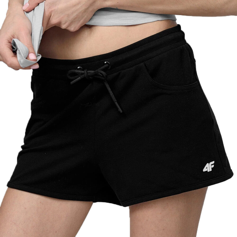 4f Womens Sweat Shorts Skdd001 Black