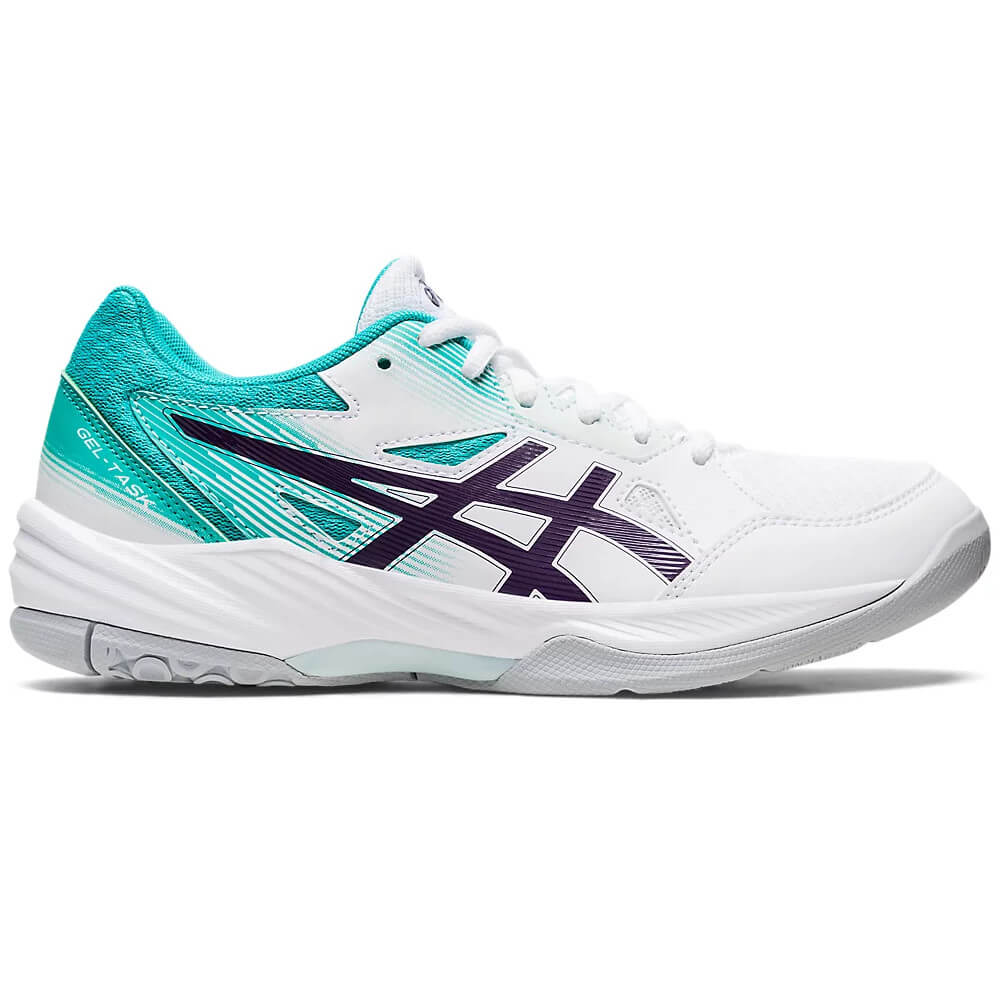 Asics Gel-Task 3 Women's Indoor Shoes, White/night shade