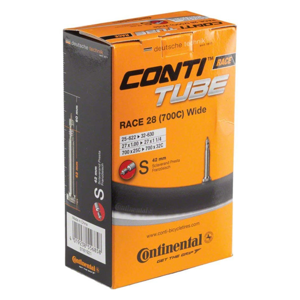 continental 60mm presta valve tube