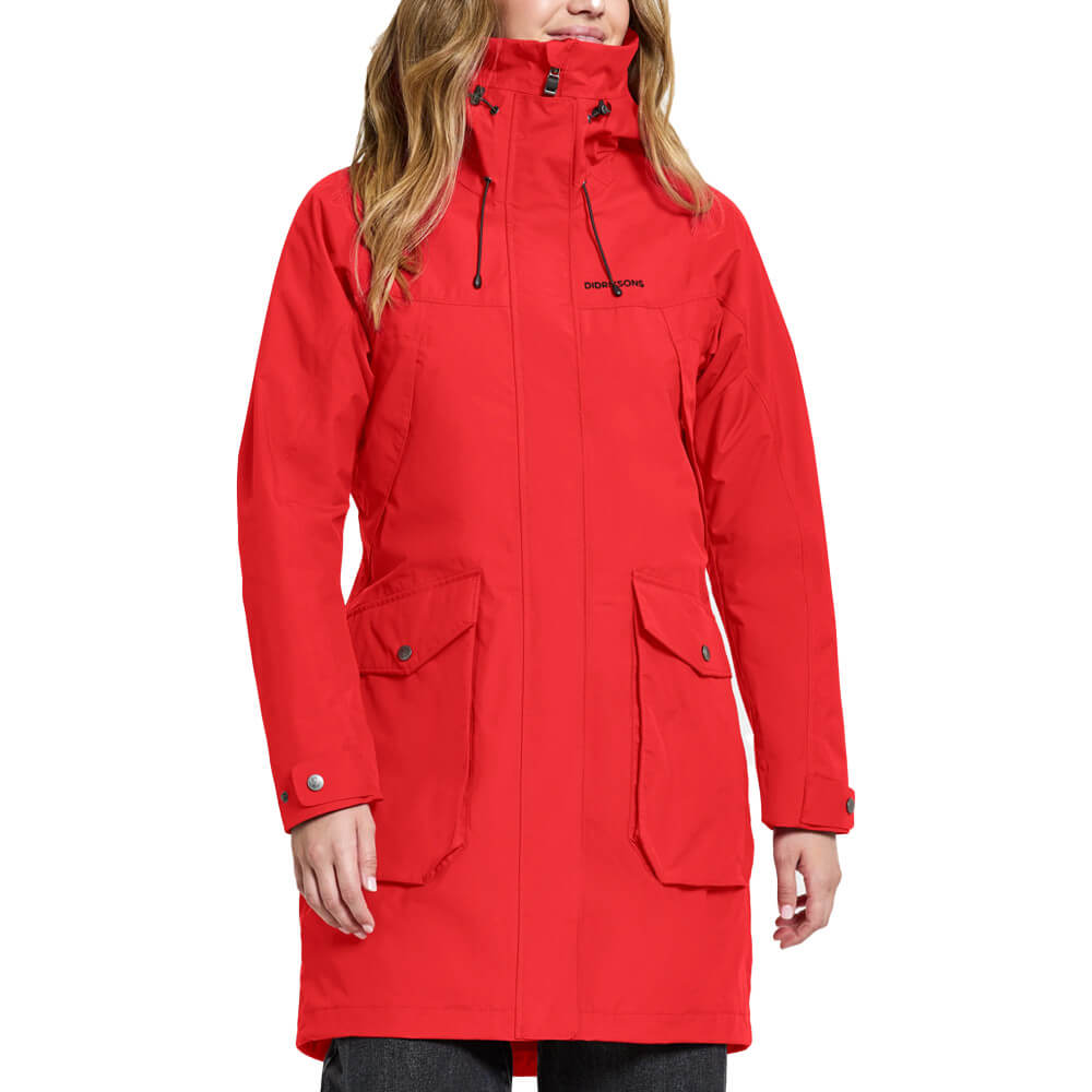 Didriksons Thelma Women\'s Parka, Pomme Red