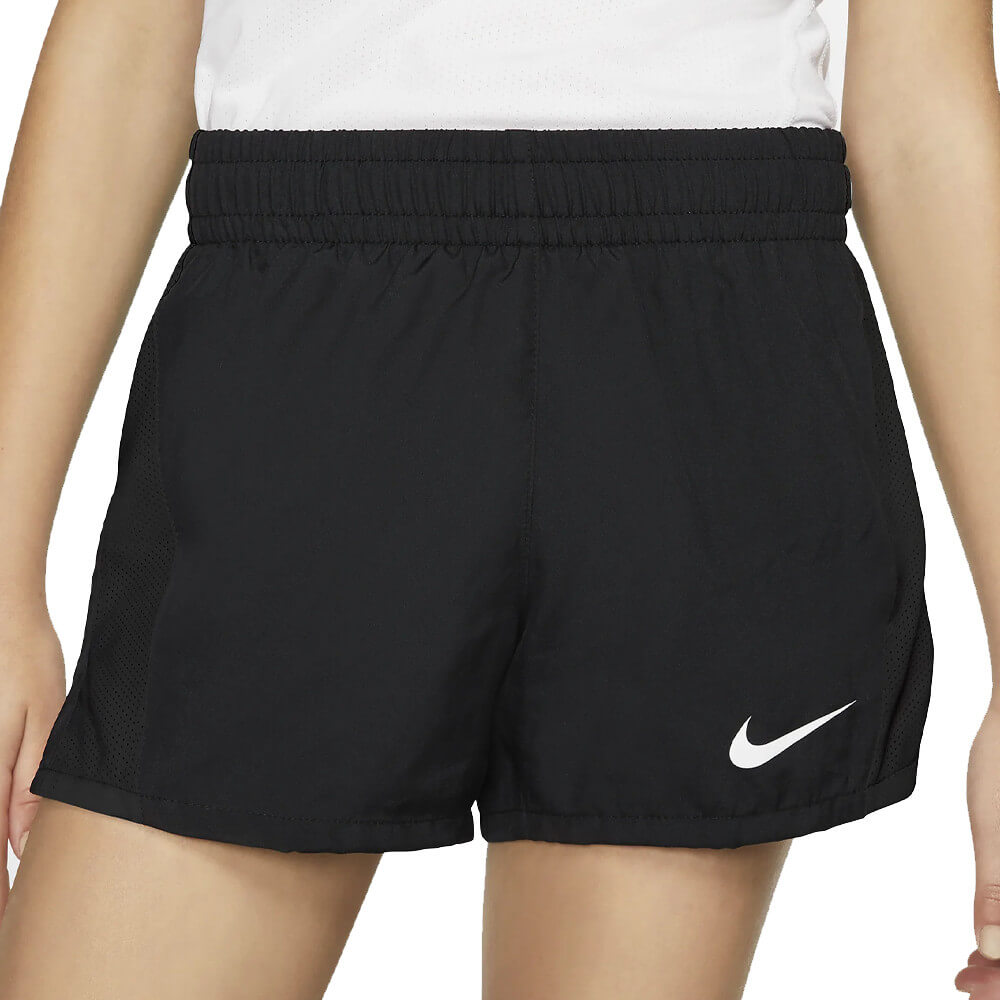 Nike 9cm Girls Running Shorts, Black