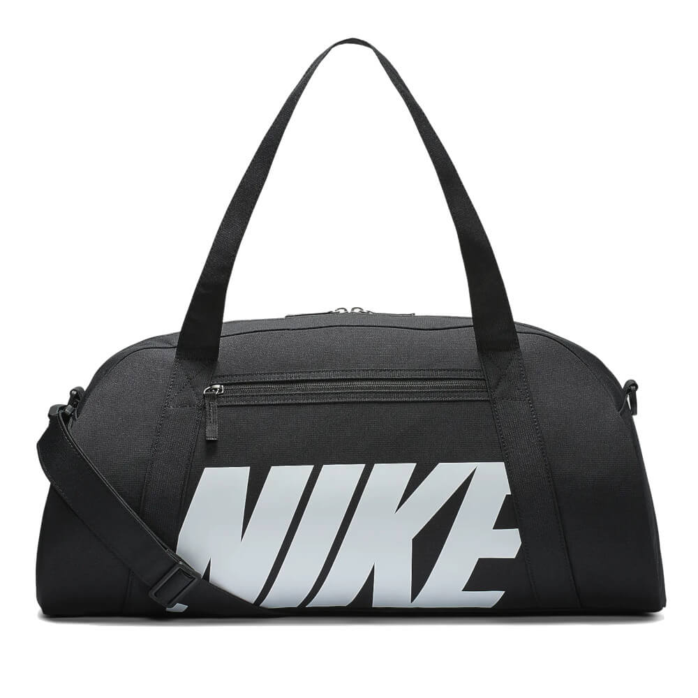 Nike Woman's Gym Club Training Duffel Bag, Black/White