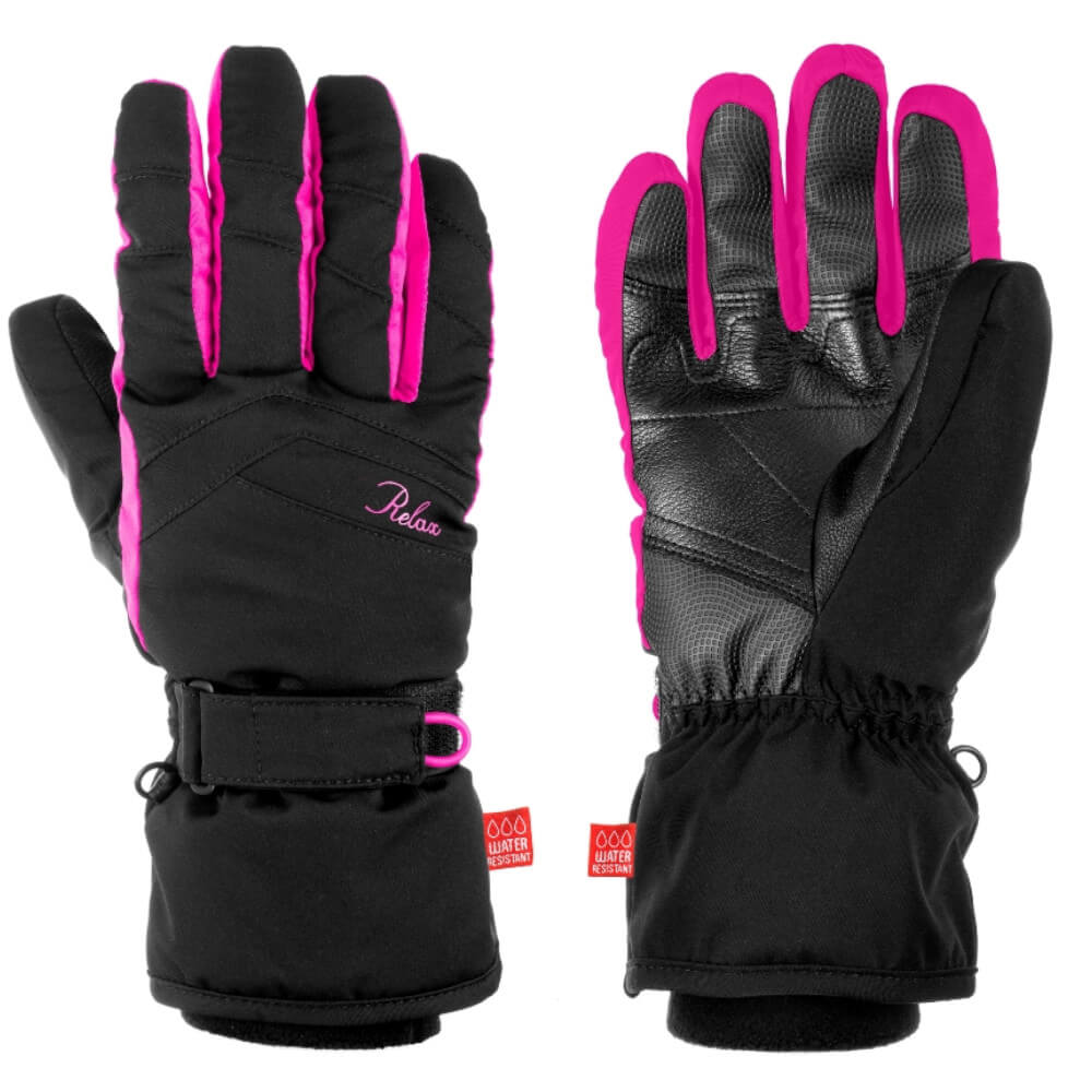 womens pink ski gloves