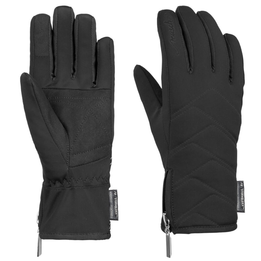 Reusch Loredana Touch-Tec Women's Gloves, Black