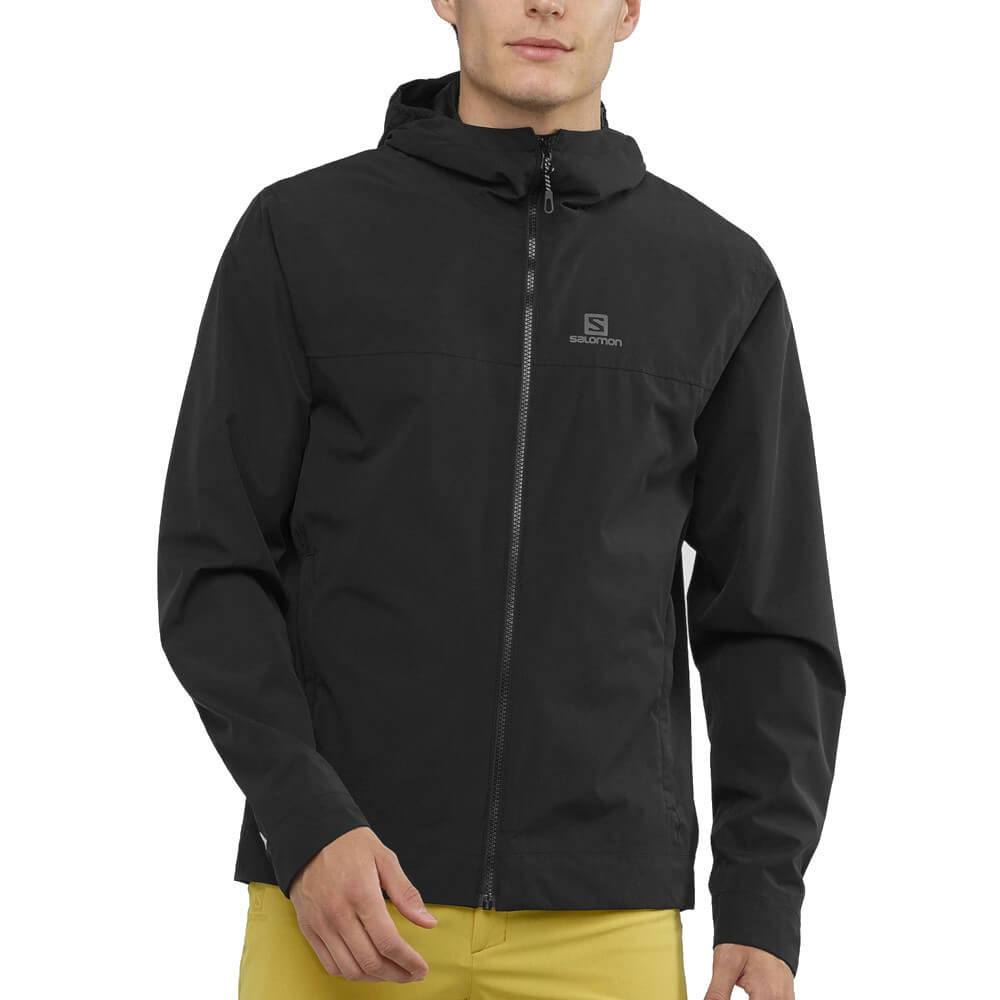 Salomon Explore Waterproof 2L Men's Shell Jacket, Black