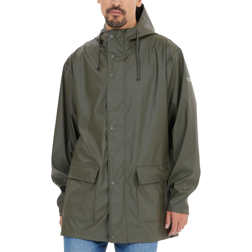 Weather Report Torsten Men's Rain Jacket, Forest Night