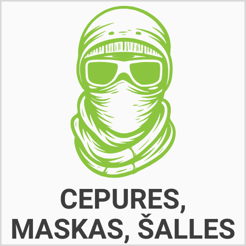 Cepures, maskas, šalles