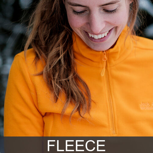 Fleece and second layer