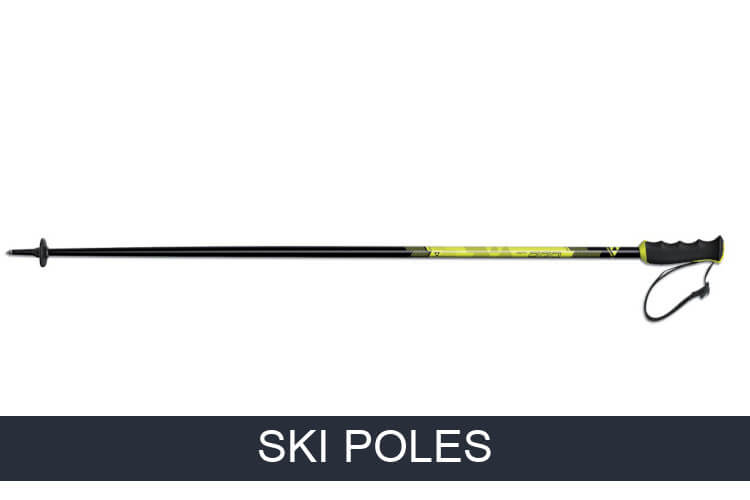 Alpine ski poles