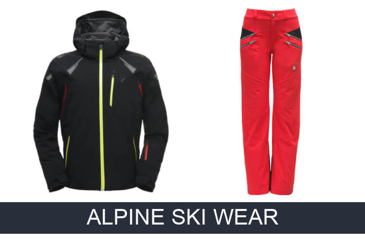 Alpine ski wear