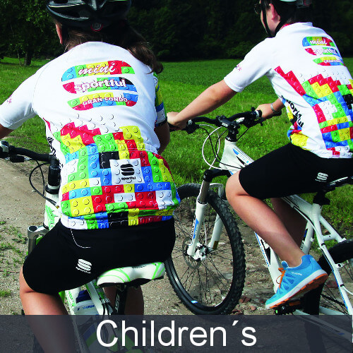 Kids cycling jerseys