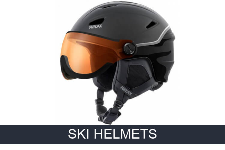 Alpine ski helmets